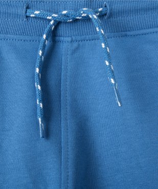 Jogging garçon en maille fine à taille élastiquée vue2 - GEMO (JUNIOR) - GEMO