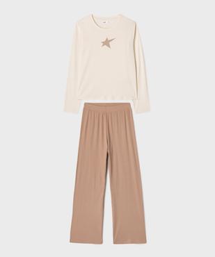 Pyjama 2 pièces fille vue1 - GEMO 4G FILLE - GEMO