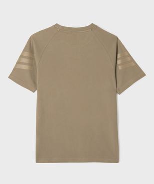 Tee-shirt manches courtes avec logo garçon - Adidas vue3 - ADIDAS - GEMO