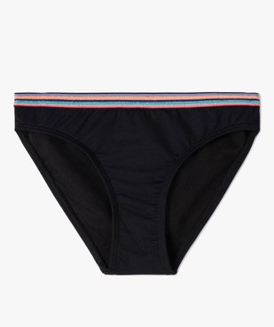 Slip de bain fille avec ceinture multicolore vue1 - GEMO (JUNIOR) - GEMO