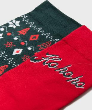 Chaussettes de Noël homme vue2 - GEMO(HOMWR HOM) - GEMO