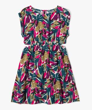Robe fille imprimée avec ouvertures à la taille vue1 - GEMO (ENFANT) - GEMO