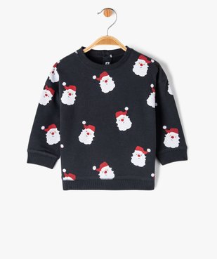 Sweat de Noël imprimé bébé garçon vue1 - GEMO(BEBE DEBT) - GEMO