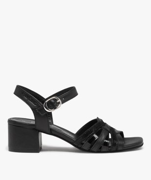 Sandales femme dessus fines brides en cuir – Pierre Cardin vue1 - PIERRE CARDIN D - GEMO