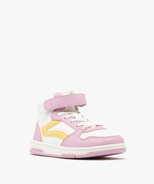 Baskets montantes multicolores fille vue2 - 5 MILES GEMO FOR GOOD - GEMO