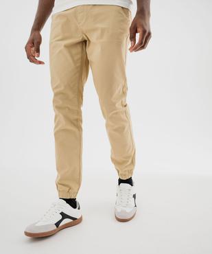 Pantalon jogger homme vue2 - GEMO 4G HOMME - GEMO