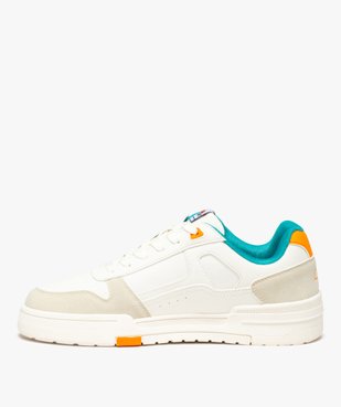 Baskets femme unies avec détails fluo - Ellesse vue4 - ELLESSE - GEMO