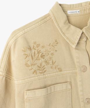 Veste fille avec motifs brodés - LuluCastagnette vue2 - LULUCASTAGNETTE - GEMO