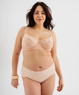 Soutien-gorge emboitant à armatures femme grande taille vue3 - GEMO(HOMWR FEM) - GEMO