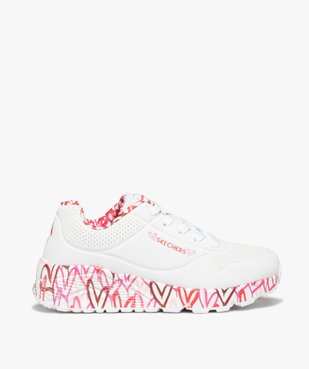 Baskets fille à semelle extra épaisse imprimée cœurs - Skechers X James Goldcrown vue1 - SKECHERS - GEMO