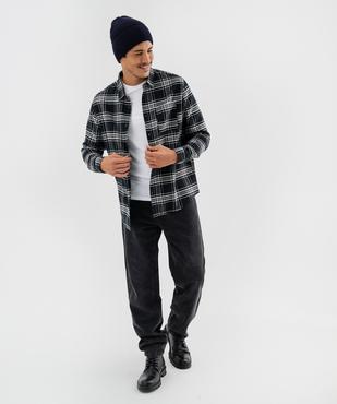Tee-shirt à manches longues et col rond homme vue15 - GEMO 4G HOMME - GEMO
