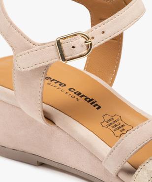 Sandales femme à talon dessus cuir brillant – Pierre Cardin vue6 - PIERRE CARDIN D - GEMO