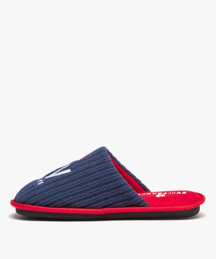 Chaussons homme mules XV de France dessus en maille  vue3 - FFR - GEMO