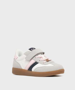 Baskets à scratch esprit campus fille - LuluCastagnette vue2 - LULUCASTAGNETTE - GEMO