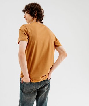 Tee-shirt manches courtes imprimé homme vue3 - GEMO 4G HOMME - GEMO