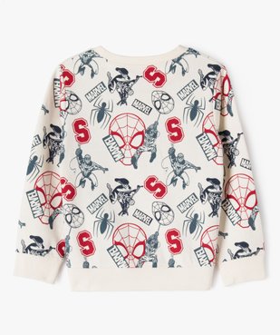 Sweat à motif Spiderman avec intérieur molletonné garçon - Marvel vue4 - SPIDERMAN - GEMO