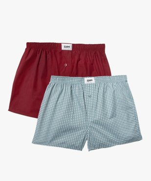 Caleçons homme en coton biologique (lot de 2) – Dim vue1 - DIM - GEMO