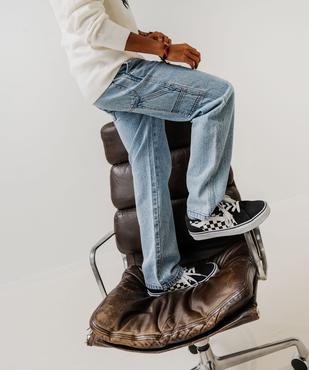 Jean loose charpentier à taille réglable garçon vue6 - GEMO (JUNIOR) - GEMO