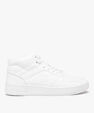 Baskets homme mid-cut unies à col matelassé et à lacets Rebound 2.0 Mid - Champion vue1 - CHAMPION USA - GEMO