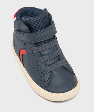 Baskets montantes tricolores bébé garçon - Geox vue5 - GEOX - GEMO