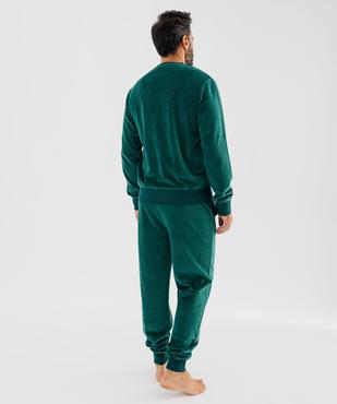 Pyjama en velours 2 pièces homme vue3 - GEMO(HOMWR HOM) - GEMO