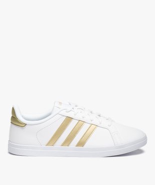 Baskets femme bicolores à lacets – Adidas Courtpoint vue1 - ADIDAS - GEMO