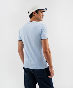 Tee-shirt col rond uni homme - Kensington vue1 - KENSINGTON - GEMO