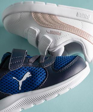 Baskets à scratch et détails pailletés bébé fille - Puma vue7 - PUMA - GEMO