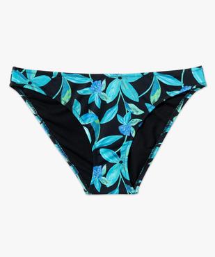 Bas de maillot de bain à motifs fleuris femme vue4 - GEMO 4G FEMME - GEMO