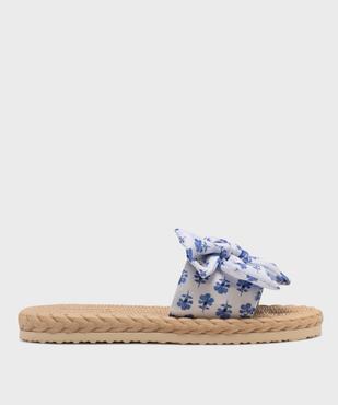 Sandales de plage en textile à motifs fleuris femme - LuluCastagnette vue1 - LULUCASTAGNETTE - GEMO