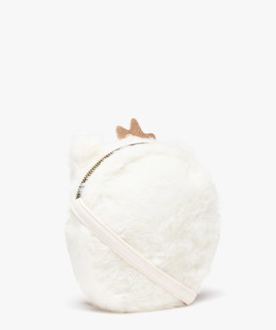 Sac rond en maille peluche fille vue2 - GEMO (ENFANT) - GEMO