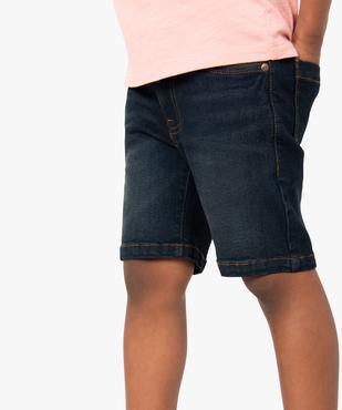 Bermuda garçon en jean coupe Regular vue1 - GEMO (ENFANT) - GEMO