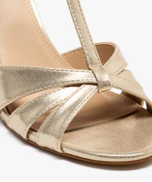 Sandales à talon haut compensé femme - Valentina Baldano vue6 - VALENTINA BALDA - GEMO