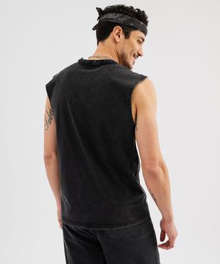 Débardeur à col rond style vintage homme vue3 - GEMO (HOMME) - GEMO