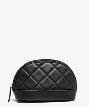 Trousse à maquillage femme matelassée et zippée vue1 - GEMO (ACCESS) - GEMO