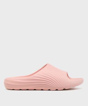 Mules de piscine moulées et unies femme vue1 - GEMO (PLAGE) - GEMO