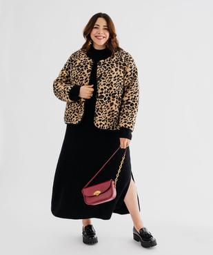 Veste courte réversible imprimée femme grande taille vue8 - GEMO 4G GT - GEMO