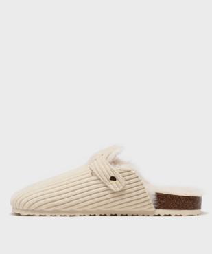 Chaussons mules avec doublure chaude femme - LuluCastagnette vue4 - LULUCASTAGNETTE - GEMO