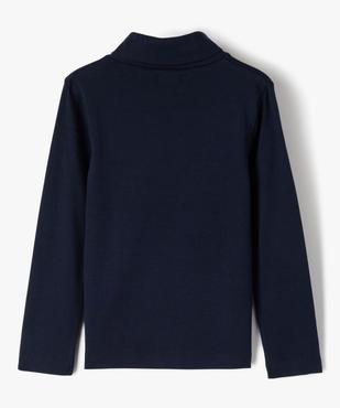 Tee-shirt col roulé imprimé garçon vue4 - GEMO 4G GARCON - GEMO