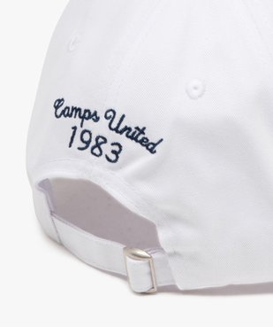 Casquette en coton avec logo brodé fille - Camps United vue3 - CAMPS UNITED - GEMO