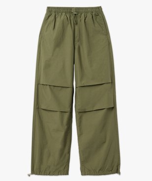 Pantalon baggy en toile de coton femme vue4 - GEMO(FEMME PAP) - GEMO