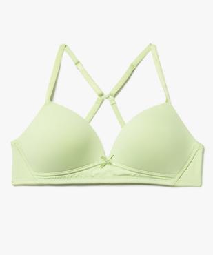 Soutien-gorge avec bonnets paddés et bretelles multipositions fille vue1 - GEMO (JUNIOR) - GEMO