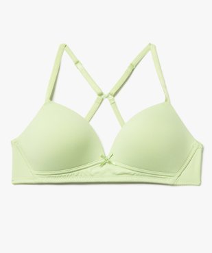 Soutien-gorge avec bonnets paddés et bretelles multipositions fille vue1 - GEMO 4G FILLE - GEMO