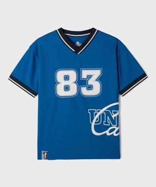 Tee-shirt de sport à manches courtes garçon - Camps United vue1 - CAMPS - GEMO