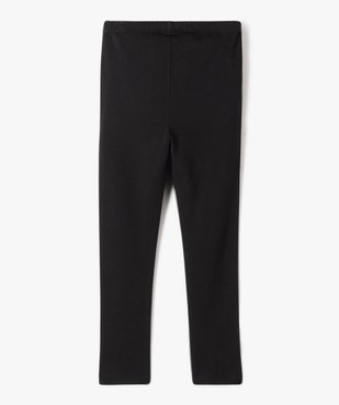 Leggings avec inscription pailletée fille vue3 - GEMO 4G FILLE - GEMO
