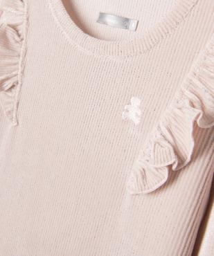 Pyjama en velours côtelé pailleté fille - LuluCastagnette vue2 - LULUCASTAGNETTE - GEMO