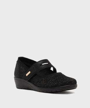 Ballerines confort en mesh fermeture scratch femme vue2 - G'FLEX GEMO FOR GOOD - GEMO