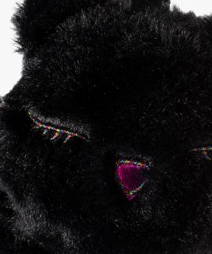Cache-oreilles fille en matière peluche motif nounours vue2 - GEMO (ENFANT) - GEMO
