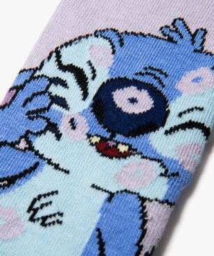 Chaussettes à motifs Stitch fille (lot de 3) - Disney vue4 - LILO & STITCH - GEMO