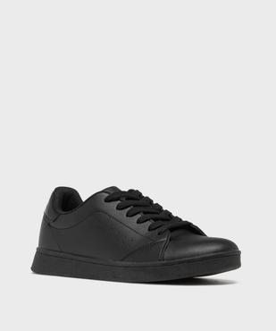 Baskets basses à lacets avec patch au talon femme - Follow Me vue2 - FOLLOW ME - GEMO